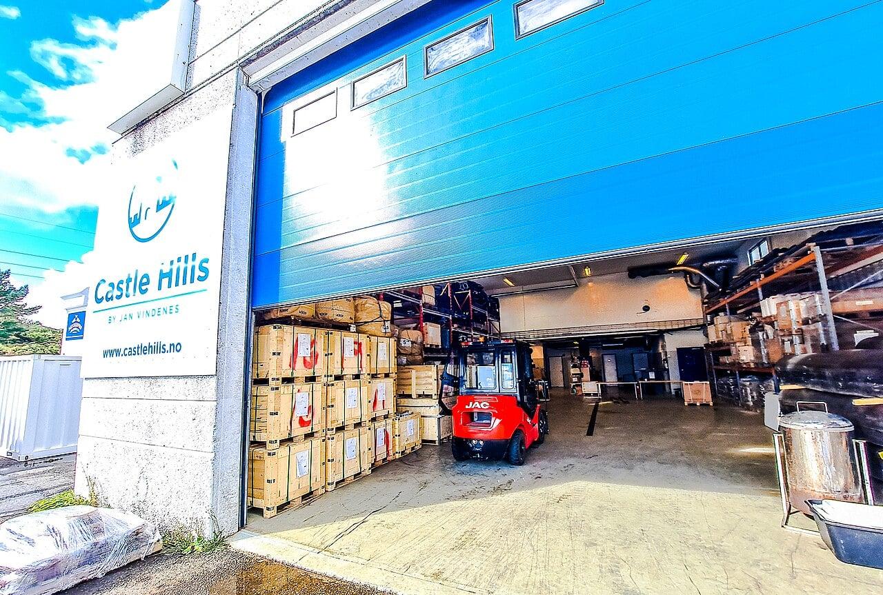 Industrial warehouse garage door in Ladner Delta BC — CCGDS