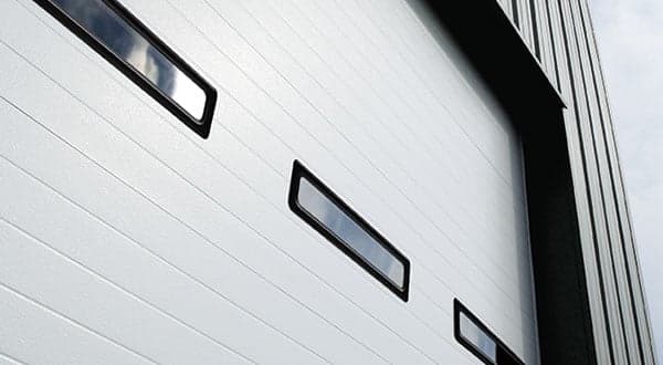 Amarr 2432 heavy-duty 2-inch polystyrene insulated commercial steel sectional door