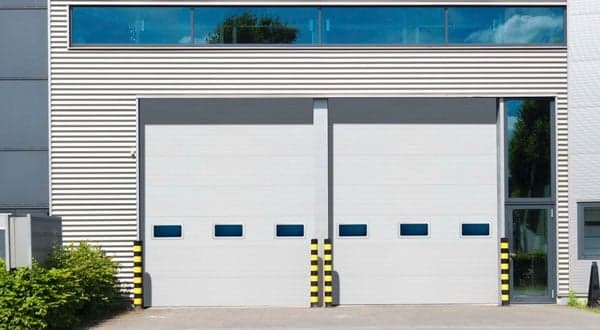Amarr 2743 super-duty 3-inch polyurethane insulated commercial steel sectional door