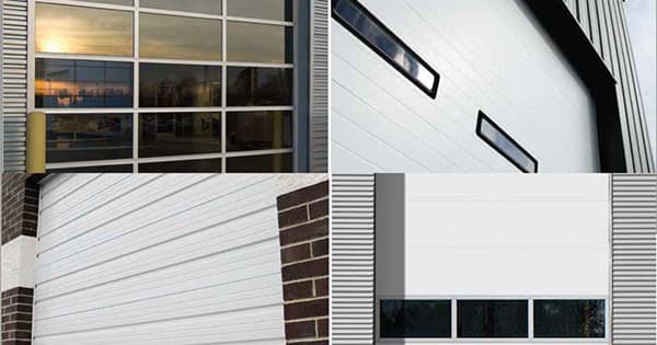 Insulated commercial garage doors Vancouver — CCGDS