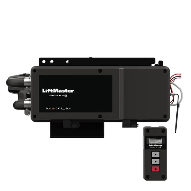LiftMaster MAXUM DC operator for commercial garage door installation in Coquitlam