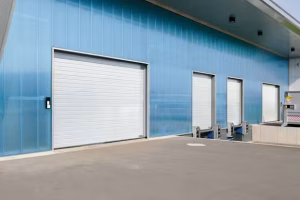Hörmann 425U energy-efficient urethane-insulated commercial garage door for Richmond and Metro Vancouver