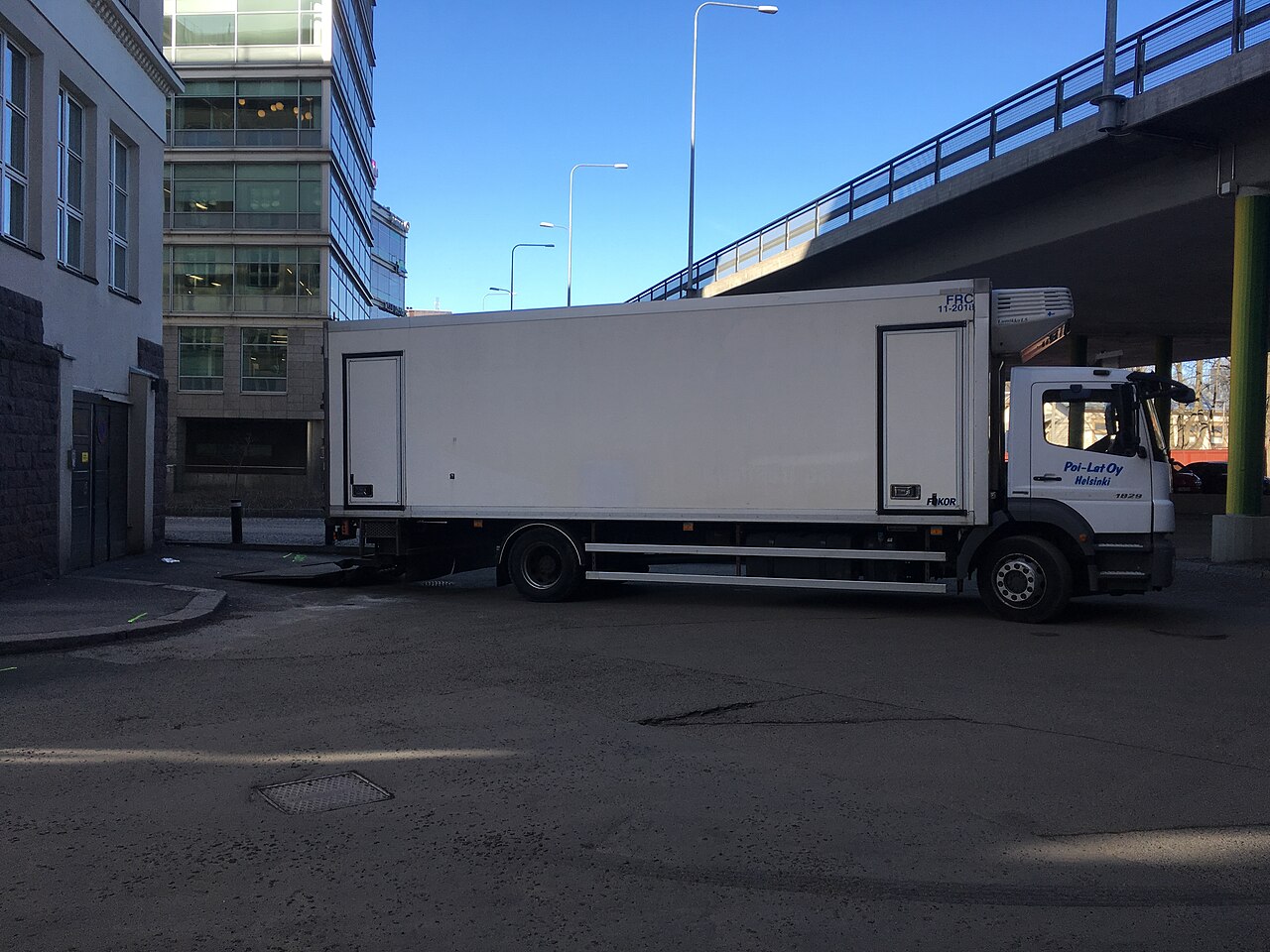 Loading dock door repair at a Burnaby warehouse — CCGDS
