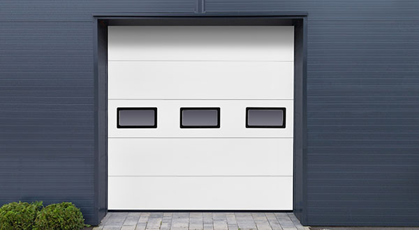 Amarr 2442 heavy-duty polyurethane insulated commercial steel sectional door
