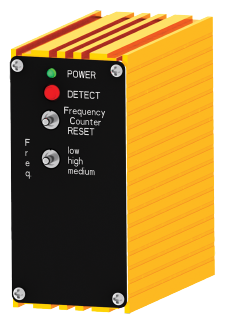 Commercial inductive loop vehicle detector for automatic door opening on vehicle approach