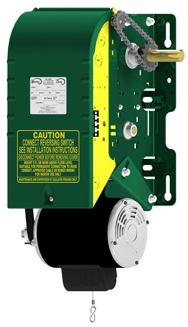 Manaras Opera OPJ heavy duty jackshaft operator