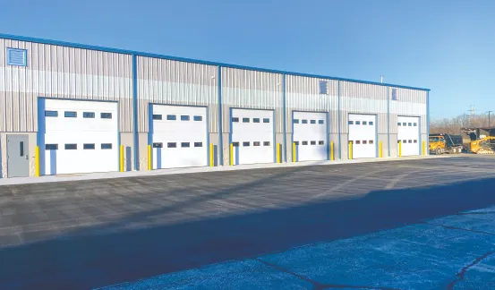 Raynor ThermaMax 2000 insulated commercial door Vancouver
